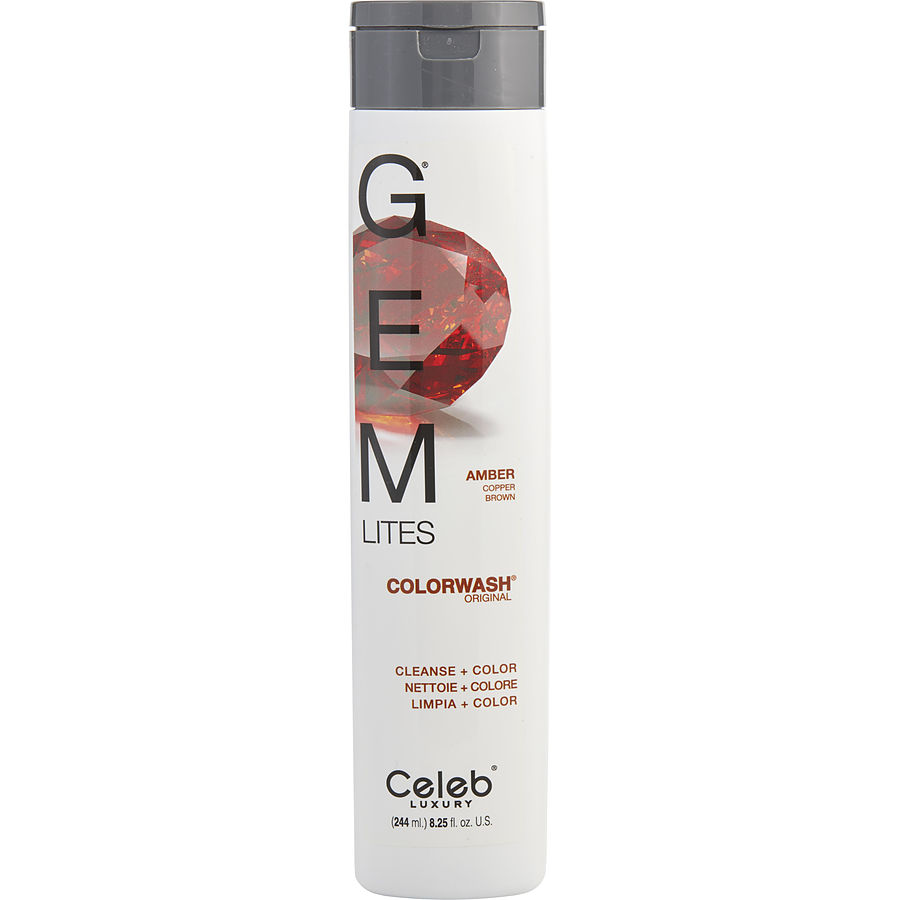 GEM LITES COLORWASH AMBER 8.25 OZ - CELEB LUXURY by Celeb Luxury GEM LITES COLORWASH AMBER 8.25 OZ - CELEB LUXURY by Celeb Luxury