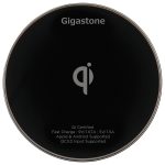 Gigastone GS-GA-9600B-R GA-9600 Qi-Certified Fast Wireless Charger (Black)