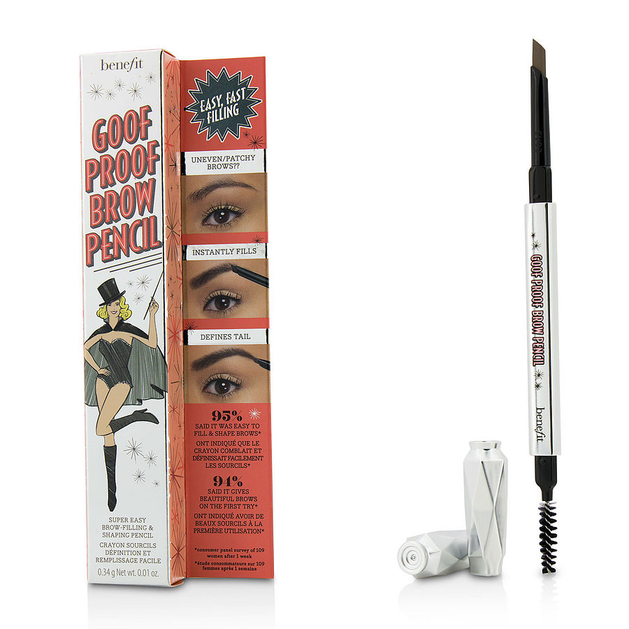 Goof Proof Brow Pencil - # 2 (Light) --0.34g/0.01oz - Benefit by Benefit Goof Proof Brow Pencil - # 2 (Light) --0.34g/0.01oz - Benefit by Benefit