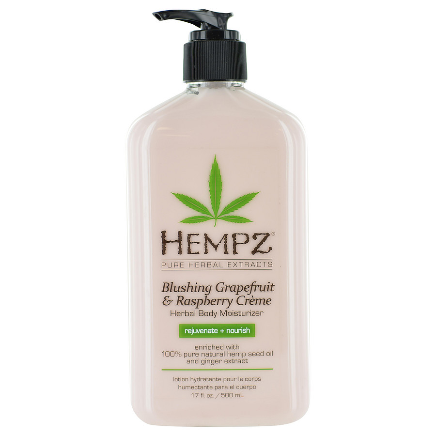 HERBAL MOISTURIZER BODY LOTION- BLUSHING GRAPEFRUIT & RASPBERRY CREME 17 OZ - HEMPZ by Hempz HERBAL MOISTURIZER BODY LOTION- BLUSHING GRAPEFRUIT & RASPBERRY CREME 17 OZ - HEMPZ by Hempz