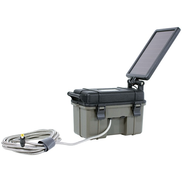 HME HME-12VBBSLR 12-Volt Battery Box with 2-Watt Solar Panel HME HME-12VBBSLR 12-Volt Battery Box with 2-Watt Solar Panel