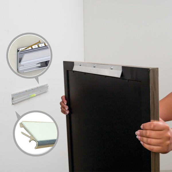 Hangman APT-12 Apartment Picture & Mirror Hanger (12"; Holds 100 Pounds) Hangman APT-12 Apartment Picture & Mirror Hanger (12"; Holds 100 Pounds)
