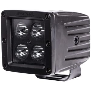 Heise LED Lighting Systems HE-BCL2S 3-Inch 4-LED Cube Spot Light (Blackout Series)