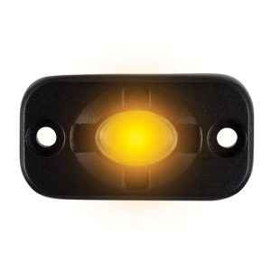 Heise LED Lighting Systems HE-TL1A 1.5-Inch x 3-Inch Aux Lighting Pod (Amber)