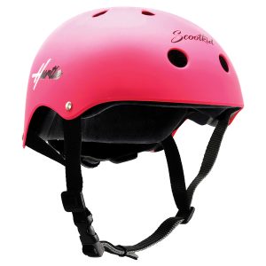 Hurtle HURHLP48 ScootKid Children's Safety Bike Helmet (Hot Pink)