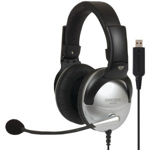 KOSS 178203 SB45 USB Full-Size Over-Ear Communication Headset