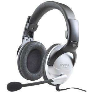 KOSS 184747 SB45 Full-Size Over-Ear Communication Headphones