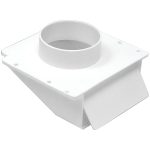 Lambro 143W 4" Plastic Under-Eave Vent