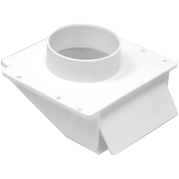 Lambro 143W 4" Plastic Under-Eave Vent Lambro 143W 4" Plastic Under-Eave Vent