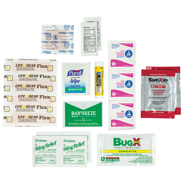 Life+Gear 41-3910 Outdoor Necessities and First Aid Essentials Kit Life+Gear 41-3910 Outdoor Necessities and First Aid Essentials Kit