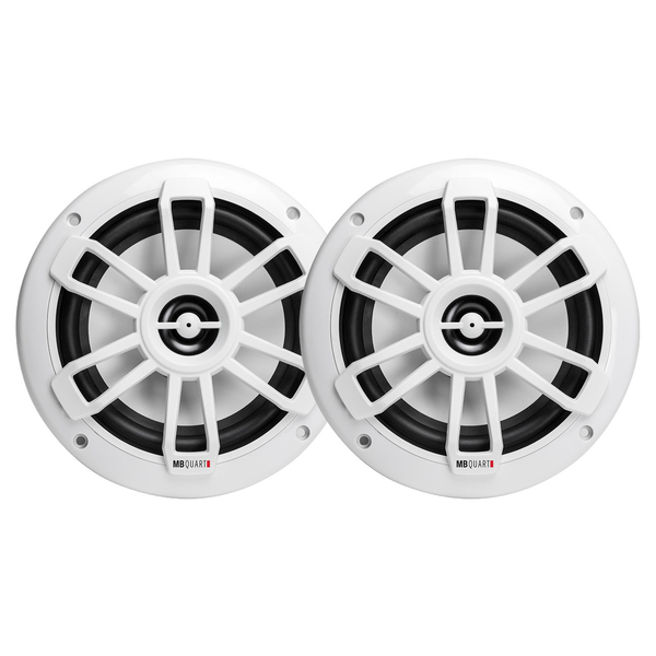 MB Quart NF1-116 Nautic Series 6.5-Inch 80-Watt Coaxial Speakers (White) MB Quart NF1-116 Nautic Series 6.5-Inch 80-Watt Coaxial Speakers (White)