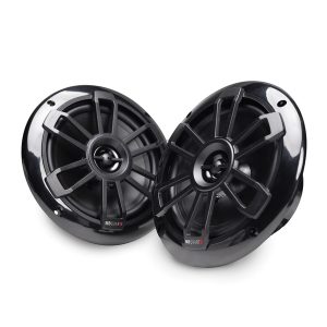 MB Quart NF1-116B Nautic Series 6.5-Inch 80-Watt Coaxial Speakers (Black)