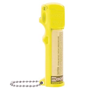Mace Brand 80728 Personal Pepper Spray (Neon Yellow)