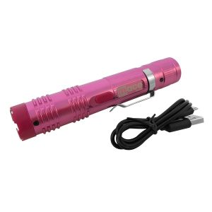 Mace Brand 80876 Compact Stun Gun with Flashlight (Pink)