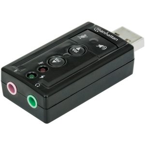 Manhattan 152341 Hi-Speed USB 3D 7.1 Sound Adapter