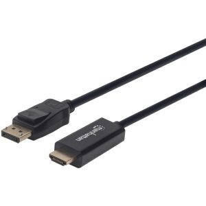 Manhattan 152662 1080p DisplayPort to HDMI Cable (3-Foot)