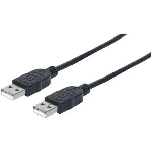 Manhattan 306089 USB 2.0 A-Male to A-Male Cable (6ft)