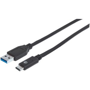 Manhattan 353373 USB-C Male 3.0 to USB-A Male 2.0 Cable