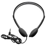 Maxell 199845 HP-100M On-Ear Wired Headphones with Microphone