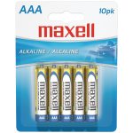 Maxell 723810 - LR0310BP Alkaline Batteries (AAA; 10 pk; Carded)