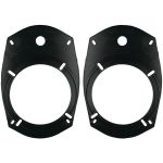 Metra 82-6901 5.25"/6.5" Universal Speaker and Tweeter Adapter Plates for 6" x 9" Opening