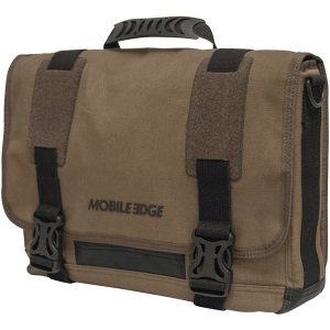 Mobile Edge MEUME9 ECO Canvas Messenger Bag (For 14 in. PC/15 in. MacBook Pro