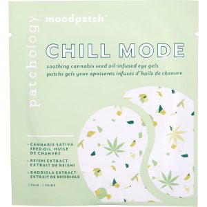 Moodpatch - Chill Mode Soothing Cannabis Seed Oil-Infused Eye Gels (Cannabis Sativa Seed Oil+Reishi & Rhodiola Extract)  --1pair - Patchology by Patchology