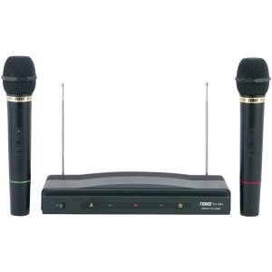 Naxa NAM-984 Professional Dual Wireless Microphone Kit