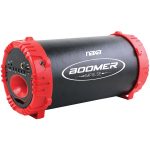 Naxa NAS-3084 RED BOOMER IMPULSE LED Bluetooth Boom Box (Red)