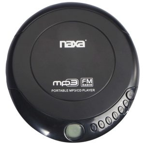 Naxa NPC-320 Slim Personal Anti-Shock CD Player/FM Radio