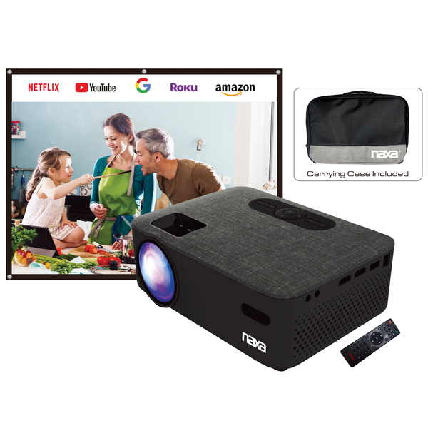 Naxa NVP-2001C NVP-2001C 150-Inch Home Theater LCD Projector Combo with Bluetooth Naxa NVP-2001C NVP-2001C 150-Inch Home Theater LCD Projector Combo with Bluetooth