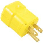 No Logo 5965Y//5256OVY Hippo Hinge MaxGrip 15-Amp 125-Volt 3-Wire M3 Straight-Blade Plug