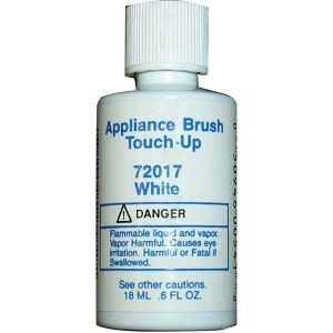 No Logo 72030 Appliance Brush-on Touch-up Paint (White)