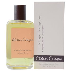 ORANGE SANGUINE COLOGNE ABSOLUE PURE PERFUME 3.3 OZ WITH REMOVABLE SPRAY PUMP - ATELIER COLOGNE by Atelier Cologne