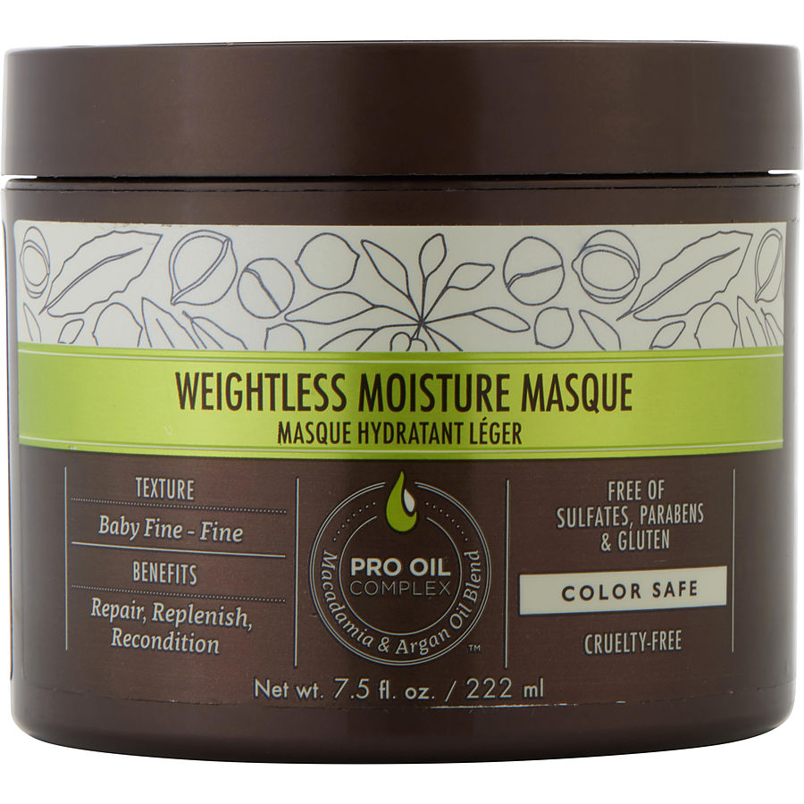 PROFESSIONAL WEIGHTLESS MOISUTRE MASQUE 7.5 OZ - MACADAMIA by Macadamia PROFESSIONAL WEIGHTLESS MOISUTRE MASQUE 7.5 OZ - MACADAMIA by Macadamia