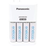 Panasonic K-KJ17MCA4BA 4-Position Charger with AA eneloop Batteries