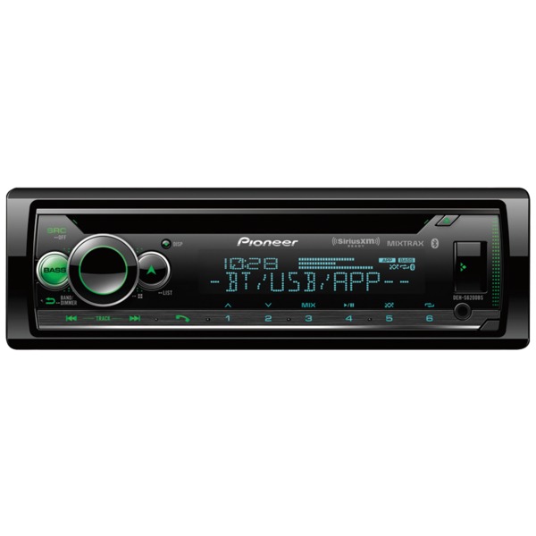 Pioneer DEH-S6200BS Single-DIN In-Dash CD Player with Bluetooth and SiriusXM Ready Pioneer DEH-S6200BS Single-DIN In-Dash CD Player with Bluetooth and SiriusXM Ready