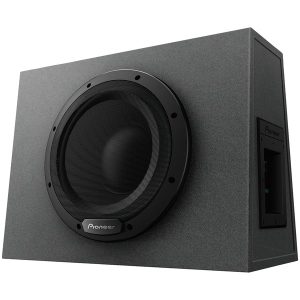 Pioneer TS-WX1010A Sealed Active Subwoofer with Built-in Class D Amp (10 Inch
