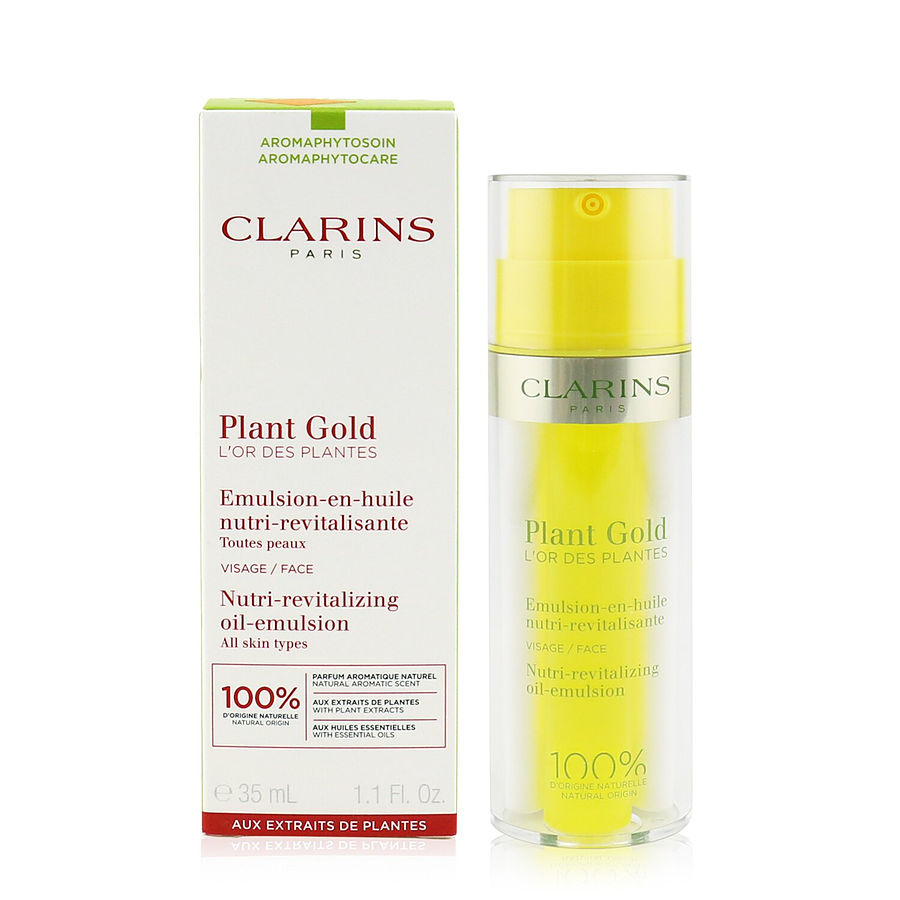 Plant Gold Nutri-Revitalizing Oil-Emulsion --35ml/1.1oz - Clarins by Clarins Plant Gold Nutri-Revitalizing Oil-Emulsion --35ml/1.1oz - Clarins by Clarins