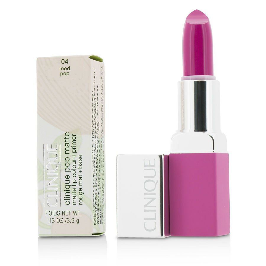 Pop Matte Lip Colour + Primer - # 04 Mod Pop --3.9g/0.13oz - CLINIQUE by Clinique Pop Matte Lip Colour + Primer - # 04 Mod Pop --3.9g/0.13oz - CLINIQUE by Clinique