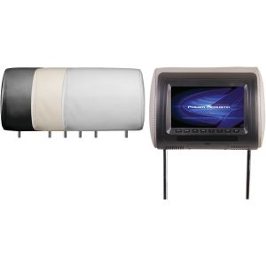 Power Acoustik H-71CC Universal Headrest Monitor with IR Transmitter & 3 Interchangeable Skins (7")