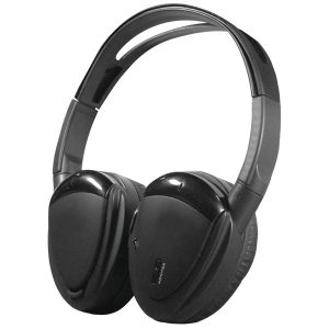 Power Acoustik HP-900S 2-Channel RF 900MHz Wireless Headphones with Swivel Earpads for Power Acoustik Mobile A/V Systems