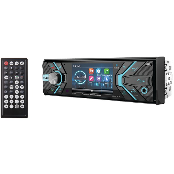 Power Acoustik PD-348B 3.4" Incite Single-DIN In-Dash Detachable LCD Touchscreen DVD Receiver with Bluetooth Power Acoustik PD-348B 3.4" Incite Single-DIN In-Dash Detachable LCD Touchscreen DVD Receiver with Bluetooth