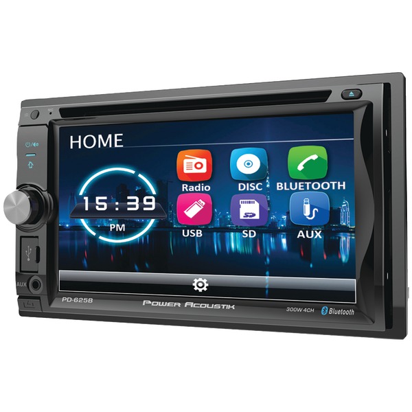 Power Acoustik PD-625B 6.2" Incite Double-DIN In-Dash Detachable LCD Touchscreen DVD Receiver with Bluetooth Power Acoustik PD-625B 6.2" Incite Double-DIN In-Dash Detachable LCD Touchscreen DVD Receiver with Bluetooth