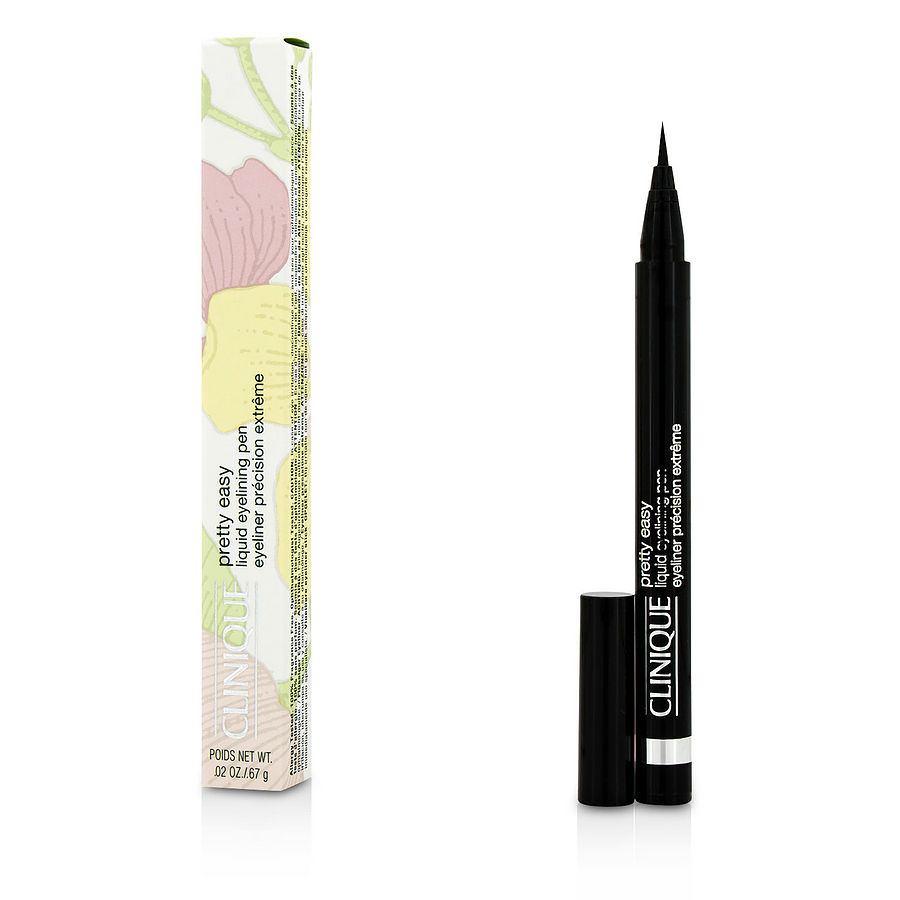 Pretty Easy Liquid Eyelining Pen - #01 Black --0.67g/0.02oz - CLINIQUE by Clinique Pretty Easy Liquid Eyelining Pen - #01 Black --0.67g/0.02oz - CLINIQUE by Clinique