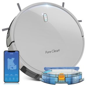 Pure Clean PUCRC675 Pure Clean Smart Vacuum Cleaner with Auto-Charge Docking Station