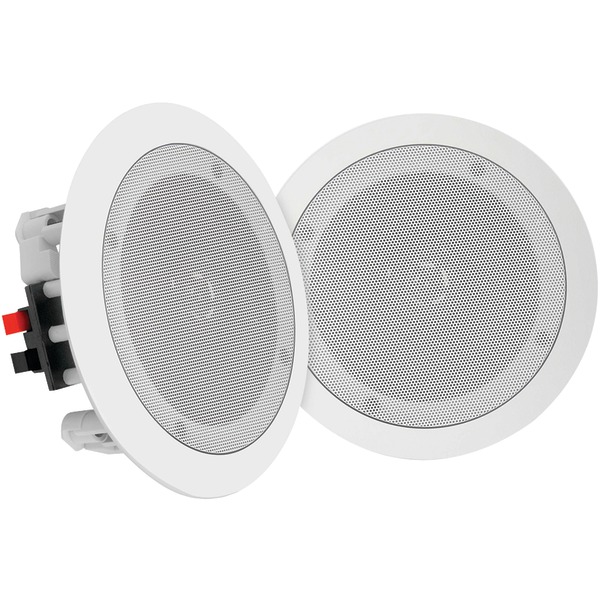 Pyle Home PDICBT852RD Bluetooth Ceiling/Wall Speakers (8 Inch Pyle Home PDICBT852RD Bluetooth Ceiling/Wall Speakers (8 Inch