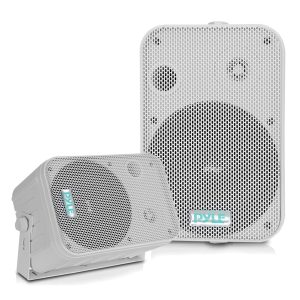 Pyle PDWR50W 6.5" Indoor/Outdoor Waterproof Speakers (White)