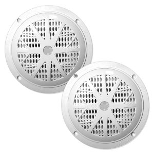 Pyle PLMR61W Hydra Series 6.5" 120-Watt Dual-Cone Marine Speakers