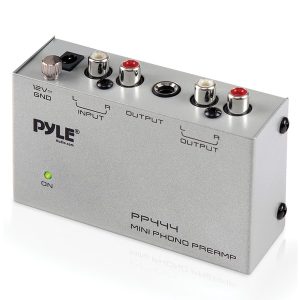 Pyle PP444 Ultra-Compact Phono Turntable Preamp